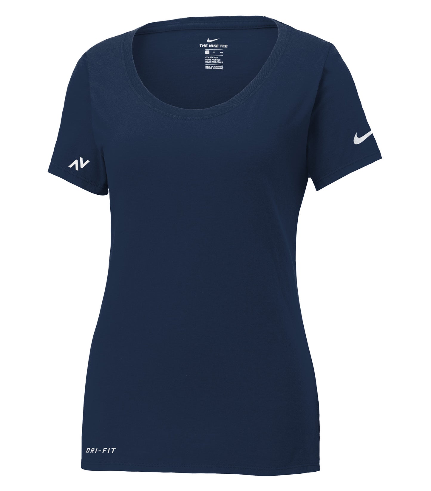 Nike ® Dri-Fit Cotton/Poly Scoop Neck Ladies Tee